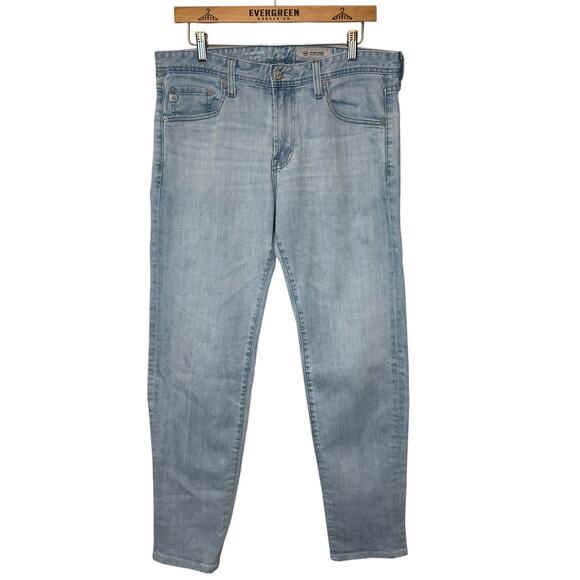 AG Adriano Goldschmied Men's The Matchbox Slim Straight Denim Jeans Blue Size 33 - Picture 1 of 8